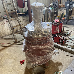 New Stainless Steel <b>Double</b>-Jacketed Mixing Tank 502 Glue Production Chemical Reactor Tank with Engine and Motor Core Components - Product Image 3