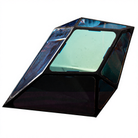 Plaque de saphir SANHANG personnalisée ultra-grande, soudée au laser, pour fenêtre de visualisation de semi-conducteurs, caméra et observation en four