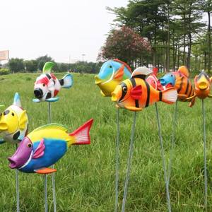 Décorations de parc d'attractions aquatique pour enfants, statues géantes d'animaux en fibre de verre, coquillages en résine, corail, décoration extérieure - Product Image 6