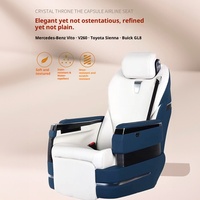 Auto Tourbo GL8 Vito Geschäftswagen Flugzeugsitz-Modifikation Sienna Schlafsofa-Sitz Napa-Leder 160° Rückenlehne