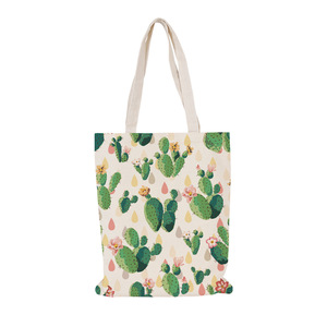 กระเป๋าผ้าแคนวาส<span class=keywords><strong>กระบองเพชร</strong></span>สีเขียวกระเป๋าแคนวาส<span class=keywords><strong>ทะเลทราย</strong></span>, กระเป๋าช้อปปิ้งกระบองเพชรบทคัดย่อ - Product Image 5