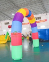 Arc gonflable personnalisable de haute qualité résistant au soleil et à l'usure au prix d'usine pour les événements