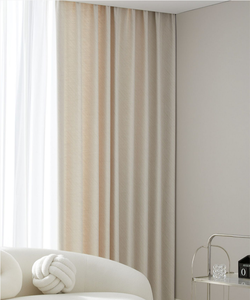 Cortinas de Terciopelo con Pliegues Puntiagudos Color Crema, Estilo Francés de Lujo, para Sala de Estar, Diseño Elegante y Ligero, Perfectas para el Hogar - Product Image 5
