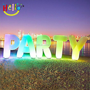 Special offer popular LED <span class=keywords><strong>word</strong></span> inflatable, inflatable balloon lighting balloon letters - Product Image 1