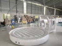 Bubble Bounce House Room Dômes transparents gonflables Tente gonflable pour enfants Ballon gonflable Dôme Tente à bulles Tente à balles