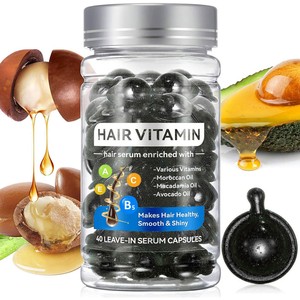 Cápsula de suero para el cuidado del cabello con vitamina al mejor precio, producto capilar rentable con vitamina añadida para todo tipo de cabello sin enjuague - Product Image 3