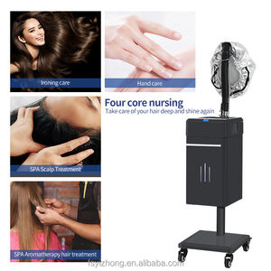 Vaporizador de pelo de <span class=keywords><strong>ozono</strong></span> con capucha profesional Nano húmedo-calor para tratamiento y Acelerador de cabello de salón - Product Image 5