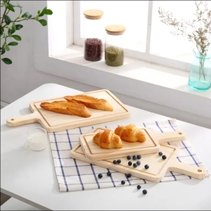 Planche à découper en cèdre et en bois durable pour fruits, légumes, steak, plus plateau à sushi en bois - Product Image 4