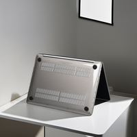 Coque de protection pour ordinateur portable personnalisée, durable, transparente comme du cristal, pour Macbook PC