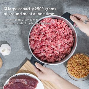 6l Cooking Electric Yam Appliance Fufu Pounder Food Household Potato Blend Pepper, <strong>Smash</strong> <strong>Machine</strong> Meat Grinder/ - Product Image 3