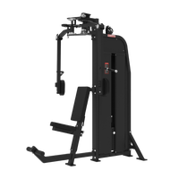 Machine à papillon professionnelle en acier GS-5047 avec pile de poids de 100 kg pour la musculation et l'entraînement physique