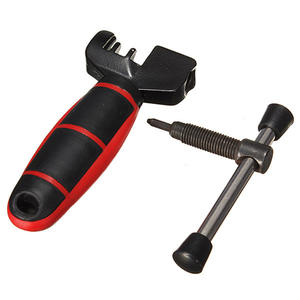 Herramienta de cadena Antuke para reparación de bicicletas de montaña, cortador de cadena con mango rojo Gj47048 - Product Image 5