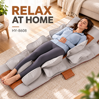 Tapis de massage de haute qualité, réglable, à compression d'air pour tout le corps, matelas de massage électrique à vibrations