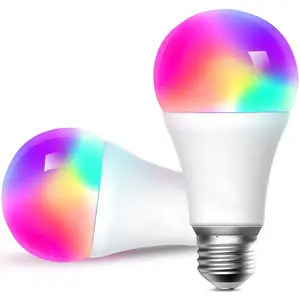 Ứng Dụng Thông Minh 9W 12W Điều Khiển Từ Xa Led Spotlight Led Bulb Google Home Alexa RGB Trong Nhà A19 A60 E26 E27 Wifi Led Light Bulb Ánh Sáng