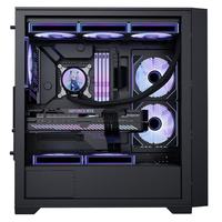 Boîtier d'ordinateur Thermaltake (tt) Wind S Mini avec poignée, version noire, carte mère M-atx pour entreprise et bureau