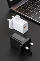 Chargeurs USB 5v 3a 20W prise murale chargeur prix usine Uk prise ue double port adaptateur rapide chargeur pour téléphone XS Max/XR/X/8 // Mini