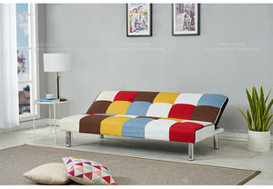 Winforce moderno ahorro de espacio tela de lino a cuadros reclinable ven sofá cama plegable multiusos sofá cama muebles de dormitorio - Product Image 3