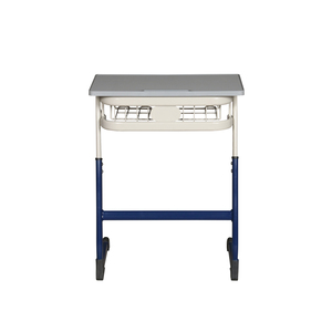 La escuela muebles al por mayor altura ajustable único MDF <span class=keywords><strong>aula</strong></span> estudiante escritorio y silla - Product Image 2
