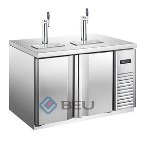 Refroidisseur de bière à 8 fûts de 55 pouces, équipement de pub, refroidisseur de boisson à deux portes, réfrigérateur à bière - Product Image 1