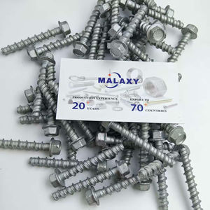 สกรูหัวหกเหลี่ยม MALAXY สำหรับงานก่ออิฐ สกรูยึดคอนกรีต สกรูยึดปูนซีเมนต์ - Product Image 4