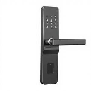 टलॉक ऐप के लिए स्मार्ट एल्यूमीनियम मिश्र धातु इलेक्ट्रॉनिक दरवाजा लॉक अपार्टमेंट होमस्टे रेंटल रूम (सुरक्षा) - Product Image 1