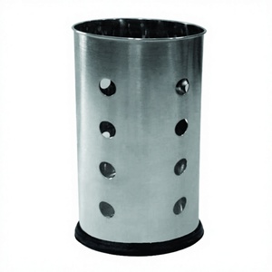 Soporte de cubiertos clásico de acero inoxidable, soporte de drenaje para palillos, organizador de vajilla de drenaje para el hogar - Product Image 1