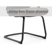 Chaise de bureau de réunion directe d'usine, chaises de bureau de formation du personnel