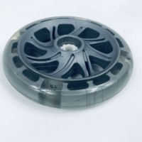 Roue de patin à roulettes pour enfants Nobby RS-W0102 de 5 pouces, roue en PU solide avec dureté 80-85 pour trottinettes électriques et à pousser