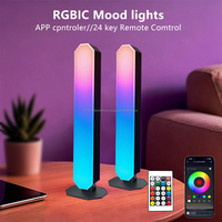 Lampe d'ambiance réglable intelligente pour bureau, café internet, bar, lumière décorative, alimentée par USB, haute luminosité, veilleuse