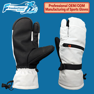 Gants de ski d'hiver personnalisables et tendance pour hommes, femmes et enfants – <span class=keywords><strong>Mitaines</strong></span> isolées respirantes et imperméables de notre usine - Product Image 3