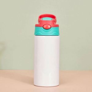 AGH USA Warehouses 12oz Eco-friendly Stainless Steel Baby Kids Sublimation Blanks Tumbler Water <b>Bottle</b> Modern Luxury Lid Camping - Product Image 1