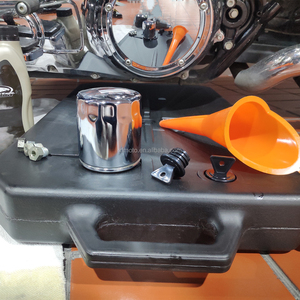 <span class=keywords><strong>Bac</strong></span> à huile à profil bas TCMT XX-336 ABS avec bec verseur pour Harley Electra Glide Standard FLHT - Product Image 6