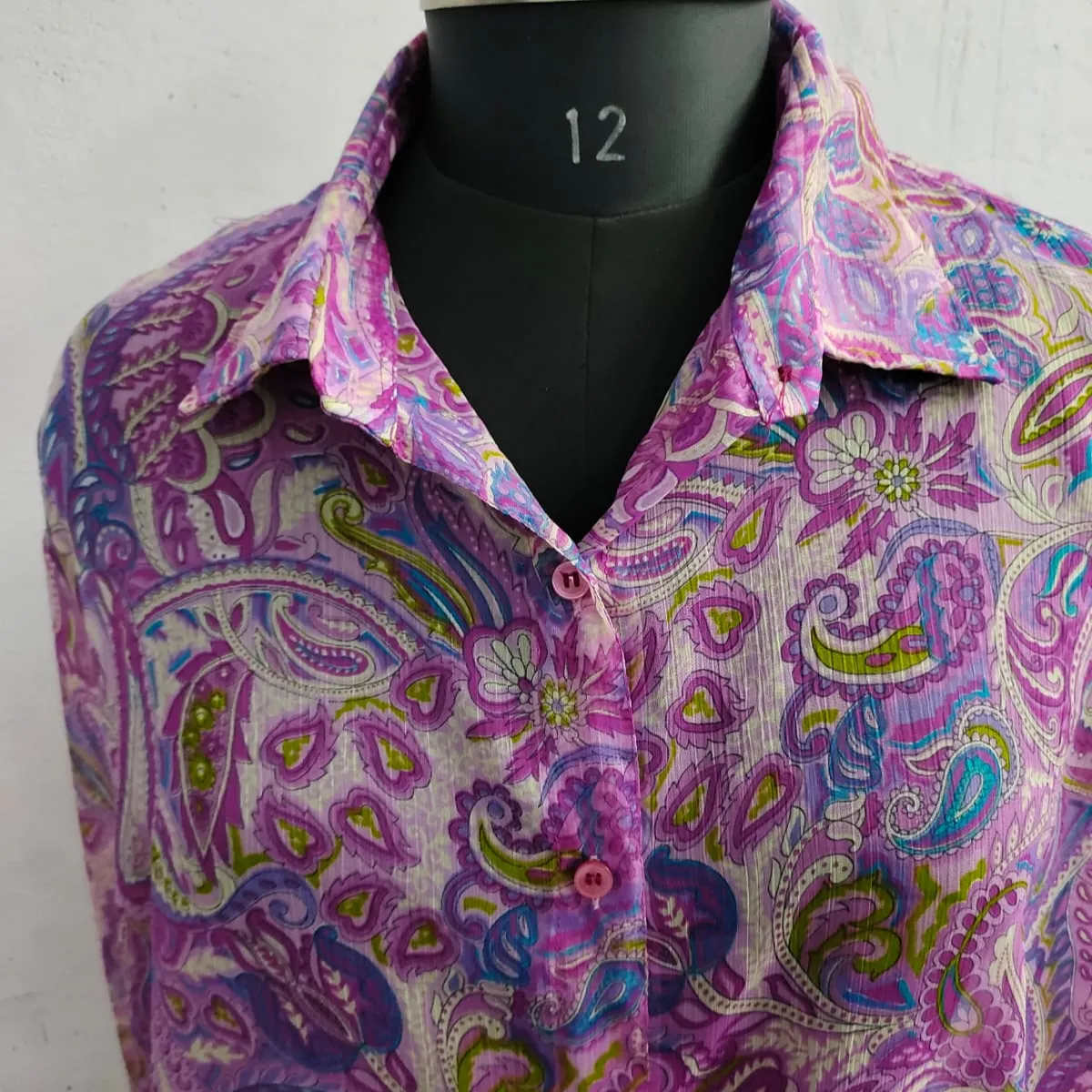 2023 атласная шифоновая блузка с длинными рукавами, элегантная женская рубашка со скрытой планкой, весна