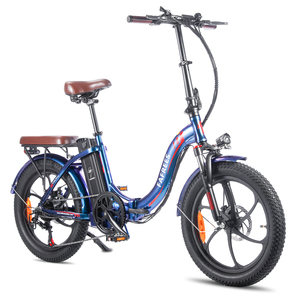 FAFREES-Vélo électrique portable 20 pouces avec affichage, suspension avant, 7 vitesses, 18Ah, 250W, vélo électrique pliable, <span class=keywords><strong>F20</strong></span> Pro, stock européen - Product Image 3