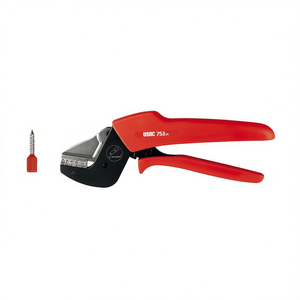 753 คีมปากแหลมด้ามสีแดงพร้อมสกรูปรับระดับเพื่อการตัดและปอกที่แม่นยำ - Product Image 2