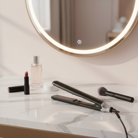 Lisseur à cheveux infrarouge OEM en céramique, fer plat à chauffe rapide, outil de coiffage professionnel pour des cheveux lisses, brillants et sans frisottis