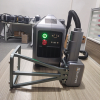 Máquina de Marcado Láser de Fibra Portátil Inalámbrica de 20W 30W 50W con Batería de Litio Recargable para Trabajos en Exteriores sin Conexión