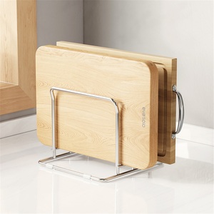 304 Stainless Steel <b>Kitchen</b> Towel <b>Storage</b> <b>Rack</b> with Double Tier Waterproof Design Modern Standing Type for Countertop Use - Product Image 2