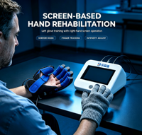 Gants de rééducation robotiques électriques avancés, rechargeables par USB, pour patients victimes d'AVC, améliorent la flexibilité des doigts