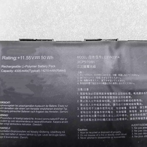 Nueva batería para ordenador portátil C31N2314 para <span class=keywords><strong>ASUS</strong></span> <span class=keywords><strong>ExpertBook</strong></span> B1 B1402 / B1403CVA / B1502 / BM1503CDA-S70031X P1 P1503CVA-S70188X Series - Product Image 6