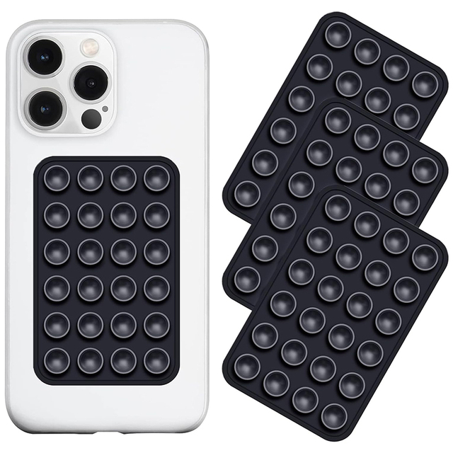 New Arrival Universal Silicone Suction Cup Phone Case Mount Multifunctional Suction Phone Case Holder Non Slip Sticky Phone Grip