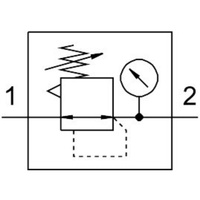 Nuevo Componente PLC de Control de Presión Dedicado LR-1/2-D-MIDI-MPA 8002257 Original para Automatización Industrial y Control Neumático