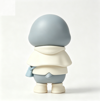 Figurine d'art personnalisée Pingouin en PVC et ABS, Statue de personnage de dessin animé, Fabrication OEM en Chine, Figurine personnalisée pour la vente en gros de produits de marque