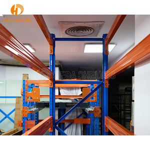 Tùy Chỉnh Nhiệm Vụ Nặng Nề Kệ 1000 Kg Hai Lớp Nhà Để Xe Màu Xanh 2/3/4 Tier Kho Lưu Trữ Kim Loại Xếp Chồng Kệ Giá Cho Kho - Product Image 3