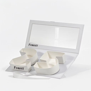 Boîtes d'emballage joyeux anniversaire 25 ans boîte-cadeau en carton de luxe en forme de lettre - Product Image 1