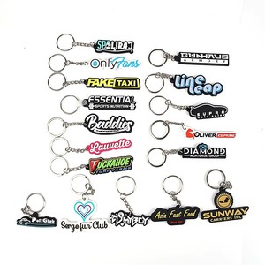 Tùy chỉnh mềm PVC <span class=keywords><strong>Keychain</strong></span> cá nhân logo cao su vòng chìa khóa khuyến mại Keychains & Carabiners - Product Image 5