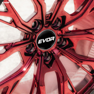 ล้อฟอร์จ EVOR สีแดงพรีเมียม สำหรับมาเซราติ ขนาด 17-22 นิ้ว รูน็อต 5x114.3 5x112 สำหรับรถยนต์ทุกประเภท 7 8 9 10 11 - Product Image 4