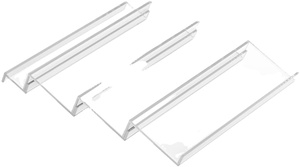 Organisateur de tiroir à épices en acrylique, étagère à épices extensible à 4 niveaux plateau transparent de stockage d'épices insertion pour tiroir - Product Image 2