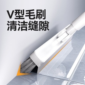 Sobam Telescopic Crevice Brush For Bathroom Cleaning With Nylon Bristles Long <b>Handle</b> For <b>Toilet</b> And Floor Corners - Product Image 5
