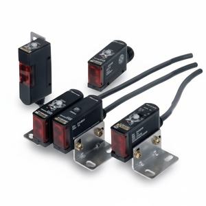 Pour le E3S-AD12 OMRON 2M capteur optique de taille moyenne avec amplificateur intégré et fonction photoélectrique - Product Image 1